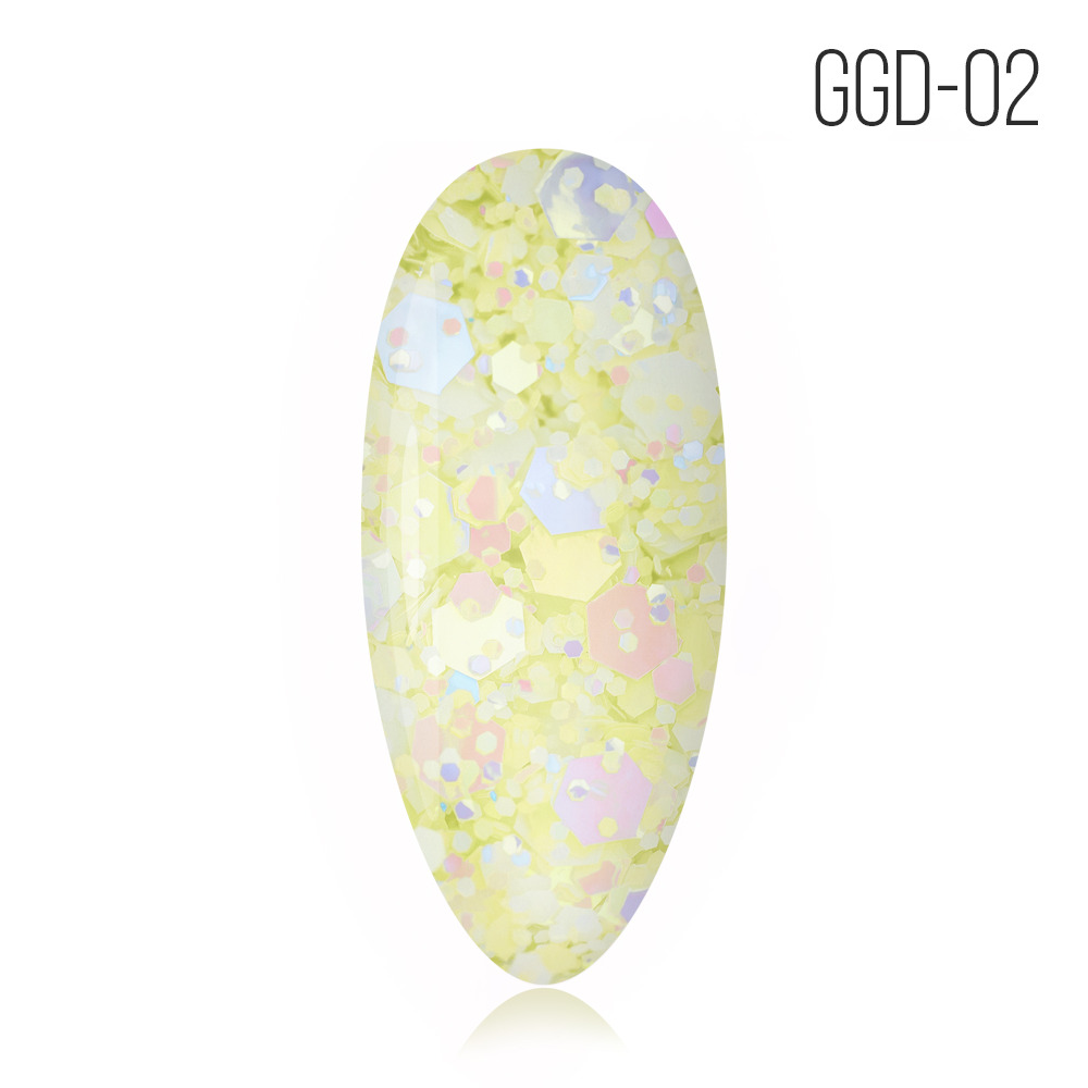 GGD-02. Glitter Gel «Disco» # 02
