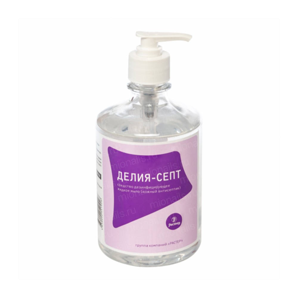 Жидкое антибактериальное мыло "Делия-септ", 0,5 л