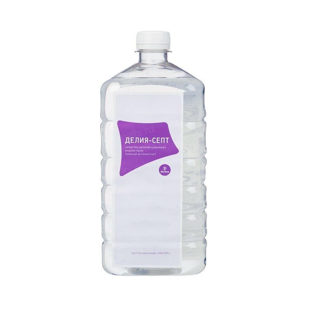 Жидкое антибактериальное мыло "Делия-септ", 1 л