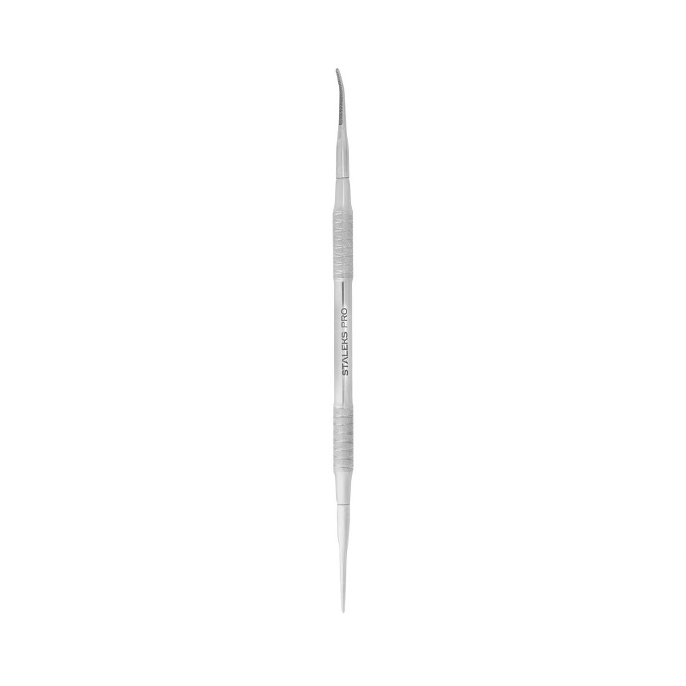 Лопатка для педикюра Staleks Expert 60 Type 3, пилка прямая/пилка с загнутым концом